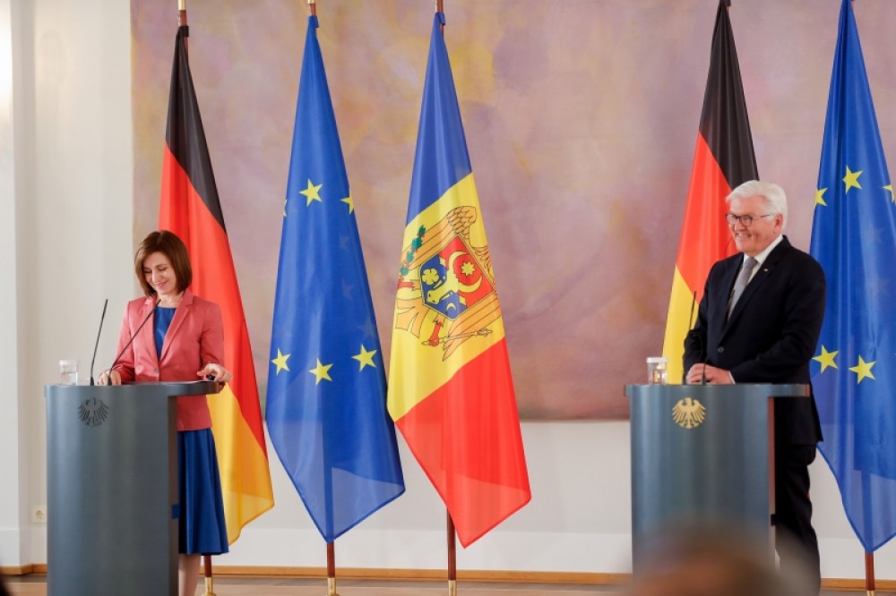 Maia Sandu a discutat cu Președintele Germaniei, Frank Walter Steinmeier. Subiectele abordate